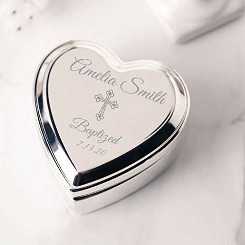 Cherished Moments Personalized Heart Jewelry Keepsake Box