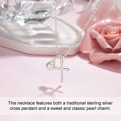 Sterling Silver Cross Necklace